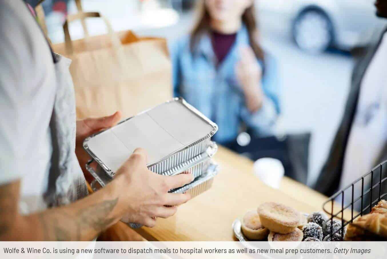Caterer uses Dispatch Science