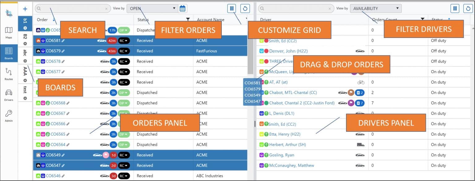 Dispatch Update Table June 2020 Software Update - Dispatch Science