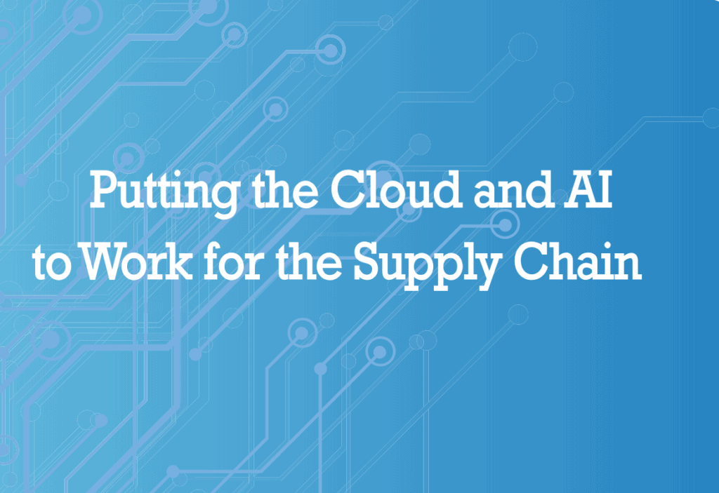 Digital transformation in logistics: leveraging cloud computing and artificial intelligence to enhance supply chain management.