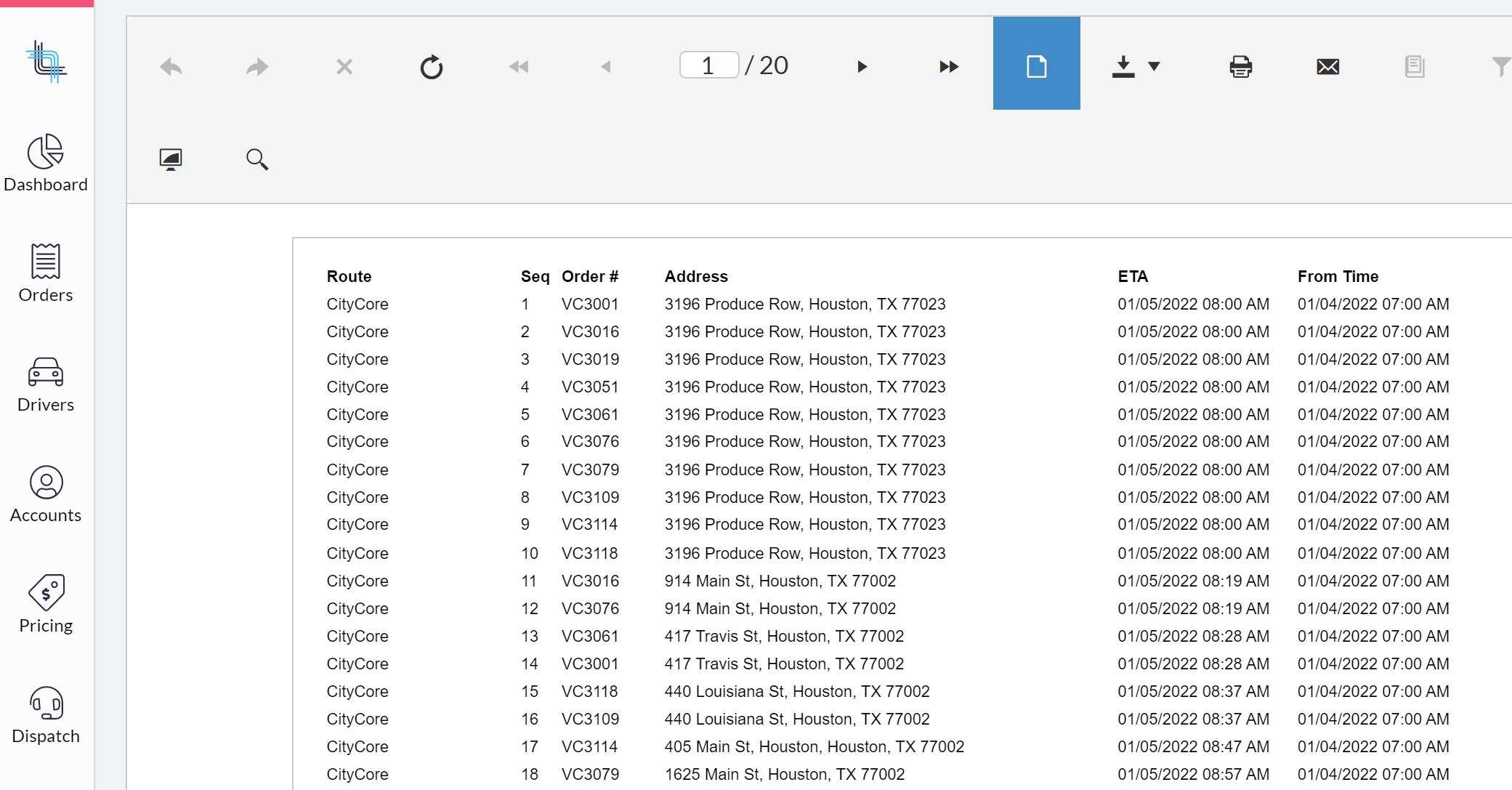 All sorts of reports and analytics are at your fingertips.